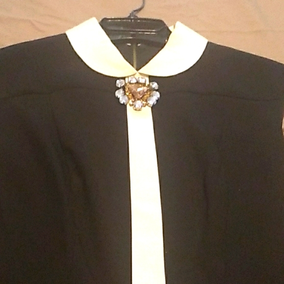 Ted Baker Black dress size 0 - Picture 1 of 4